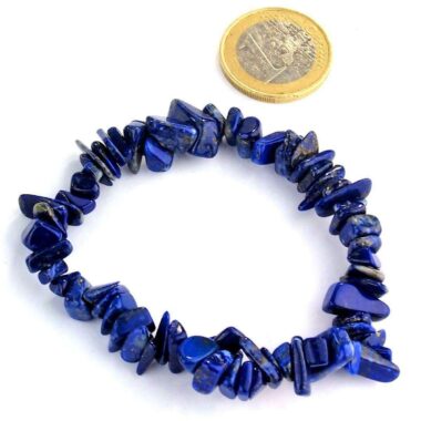 Lapislazuli Edelstein Armband flexibel und dehnbar in bester Qualität Edelsteine Heilsteine bei Wunderstein24