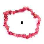 Turmalin rot | Rubellit Edelstein Armband flexibel und dehnbar Edelsteine Heilsteine bei Wunderstein24