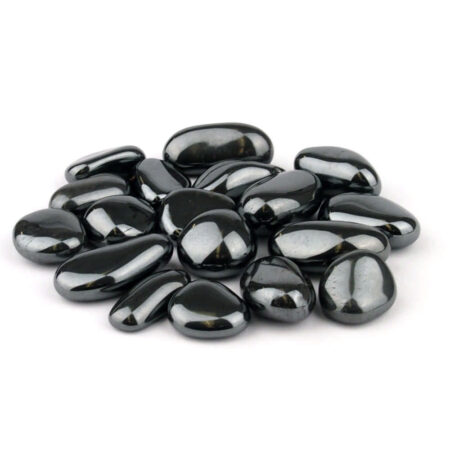 Hämatit | Blutstein Trommelsteine Ø ca. 20 – 30 mm Edelsteine Heilsteine bei Wunderstein24