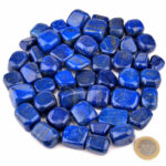 Lapislazuli Trommelsteine Ø 20 – 30 mm Edelsteine Heilsteine bei Wunderstein24