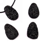 Granat Cabochon Anhänger seitlich gebohrt Edelsteine Heilsteine bei Wunderstein24