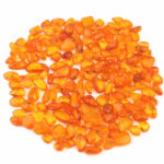 Natürlicher baltischer Bernstein poliert Ø ca. 10 – 20 mm Edelsteine Heilsteine bei Wunderstein24