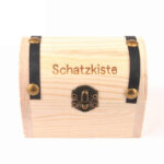 Schatzkiste | Piraten – Schatztruhe mit 200 g Edelsteinmischung Ø ca. 6 – 10 mm Edelsteine Heilsteine bei Wunderstein24