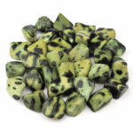 Aventurin blau | Blauquarz Trommelsteine Ø ca. 20 – 30 mm Edelsteine Heilsteine bei Wunderstein24