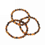 Aventurin orange Ø 7 mm Kugel Edelstein Armband flexibel und dehnbar Edelsteine Heilsteine bei Wunderstein24