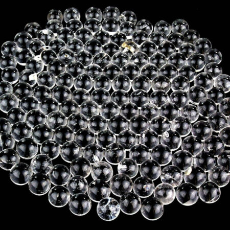 Bergkristall Kugel Ø 27 – 28 mm transparent und glasklar aus Brasilien Edelsteine Heilsteine bei Wunderstein24
