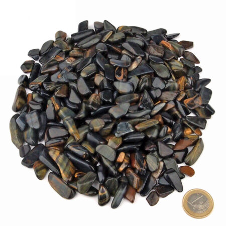 Falkenauge Trommelsteine Ø ca. 10 – 20 mm in sehr guter Qualität Edelsteine Heilsteine bei Wunderstein24