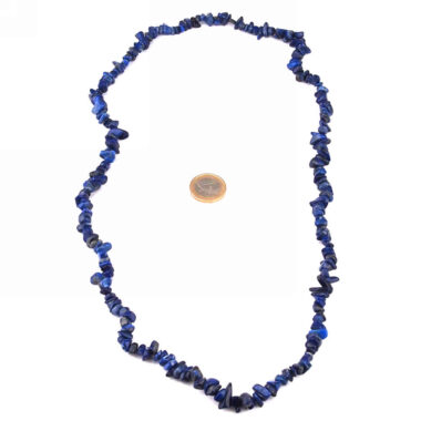 Lapislazuli Kette Länge ca. 90 cm Edelsteine Heilsteine bei Wunderstein24