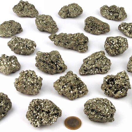 Pyrit Stufen Cocada 20 – 50 g aus Peru in bester Farbe und Struktur Edelsteine Heilsteine bei Wunderstein24