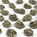 Pyrit Stufen Cocada 20 – 50 g aus Peru in bester Farbe und Struktur Edelsteine Heilsteine bei Wunderstein24