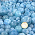 Aquamarin Kugel Ø 24 mm aus Brasilien in bester Qualität und Farbe Edelsteine Heilsteine bei Wunderstein24