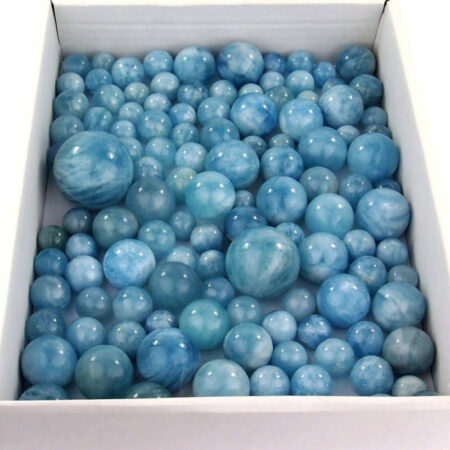 Aquamarin Kugel Ø 24 mm aus Brasilien in bester Qualität und Farbe Edelsteine Heilsteine bei Wunderstein24