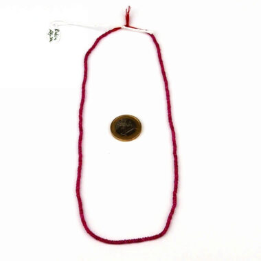 Rubin Edelstein-Strang Perlen facettiert Länge ca. 44 cm in bester Qualität Edelsteine Heilsteine bei Wunderstein24