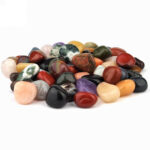 Bunte Trommelsteine – Mix 100% Naturmischung aus Indien Ø ca. 25 – 35 mm Edelsteine Heilsteine bei Wunderstein24