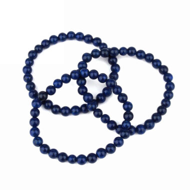 Lapislazuli Ø 6 mm Kugel Edelstein Armband flexibel und dehnbar Edelsteine Heilsteine bei Wunderstein24