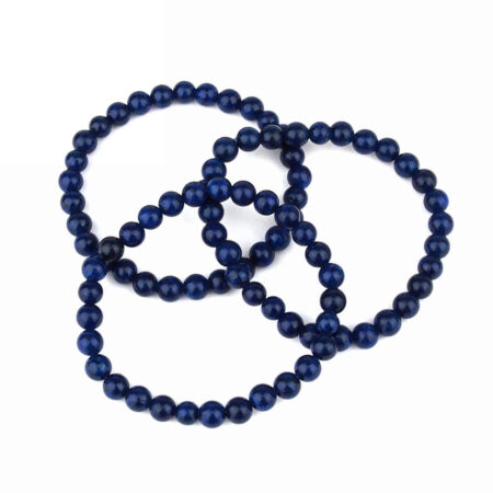 Lapislazuli Ø 6 mm Kugel Edelstein Armband flexibel und dehnbar Edelsteine Heilsteine bei Wunderstein24