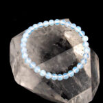 Bergkristall Ø 6 mm Kugel Edelstein Armband flexibel und dehnbar Edelsteine Heilsteine bei Wunderstein24