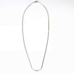 Schlangenkette 925 Sterling-Silber Länge 45 cm Edelsteine Heilsteine bei Wunderstein24