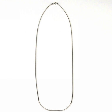 Schlangenkette 925 Sterling-Silber Länge 45 cm Edelsteine Heilsteine bei Wunderstein24