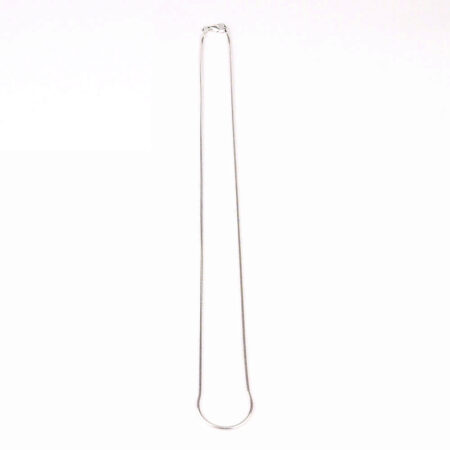 Schlangenkette 925 Sterling-Silber Länge 45 cm Edelsteine Heilsteine bei Wunderstein24