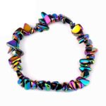 Bergkristall facettiert Ø 4 mm Edelstein Armband flexibel und dehnbar Edelsteine Heilsteine bei Wunderstein24
