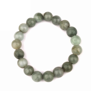 Jade Burma Ø 11 mm Kugel Edelstein Armband flexibel und dehnbar Edelsteine Heilsteine bei Wunderstein24