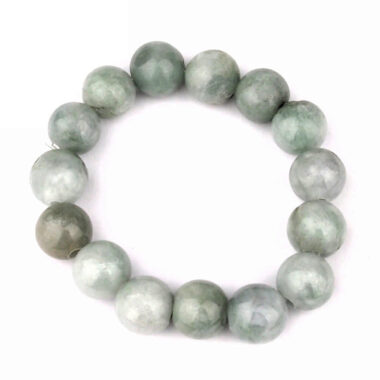 Jade Burma Ø 14 mm Kugel Edelstein Armband flexibel und dehnbar Edelsteine Heilsteine bei Wunderstein24