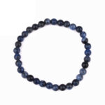 Magnesit türkis Ø 4,5 mm Kinder Kugel Edelstein Armband flexibel und dehnbar Edelsteine Heilsteine bei Wunderstein24