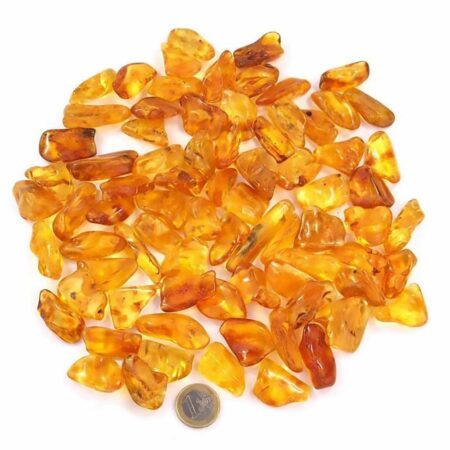 Natürlicher baltischer Bernstein poliert in bester Qualität und Farbe Edelsteine Heilsteine bei Wunderstein24