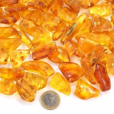 Natürlicher baltischer Bernstein poliert in bester Qualität und Farbe Edelsteine Heilsteine bei Wunderstein24