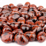 Prasem Trommelsteine handpoliert Ø ca. 27 – 43 mm Edelsteine Heilsteine bei Wunderstein24
