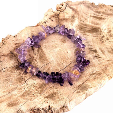 Ametrin Edelstein Armband flexibel und dehnbar Edelsteine Heilsteine bei Wunderstein24