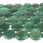 Aventurin grün Handschmeichler | Massagestein Ø 40 – 50 mm aus Brasilien Edelsteine Heilsteine bei Wunderstein24