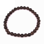 Rosenquarz Ø 6 mm facettiertes Kugel Edelstein Armband flexibel und dehnbar Edelsteine Heilsteine bei Wunderstein24