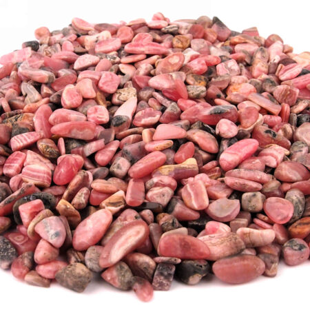 Rhodochrosit Trommelsteine Ø ca. 8 – 15 mm aus Argentinien Edelsteine Heilsteine bei Wunderstein24