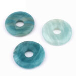 Aventurin grün Donut Anhänger Ø 40 mm Edelsteine Heilsteine bei Wunderstein24