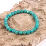 Nephrit Jade Ø 6 mm Kugel Edelstein Armband flexibel und dehnbar Edelsteine Heilsteine bei Wunderstein24