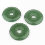 Aventurin grün Donut Anhänger Ø 30 mm Edelsteine Heilsteine bei Wunderstein24