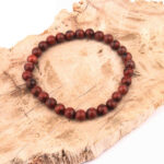 Granat Ø 5 mm Kinder Kugel Edelstein Armband flexibel und dehnbar Edelsteine Heilsteine bei Wunderstein24