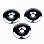 Fluorit bunt Donut Anhänger Ø 40 mm Edelsteine Heilsteine bei Wunderstein24