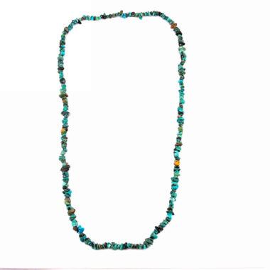 Türkis echt Kette Länge ca. 90 cm in sehr schöner Farbe Edelsteine Heilsteine bei Wunderstein24
