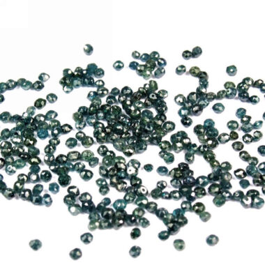 Brillant blau Ø ca. 2,0 mm Diamant je ca 0,1 Karat gebohrt Edelsteine Heilsteine bei Wunderstein24