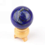 Kugelständer aus Holz Höhe ca. 40 mm für Edelsteine und Mineralien Edelsteine Heilsteine bei Wunderstein24
