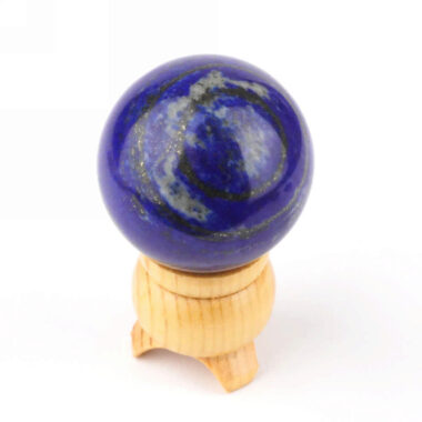 Kugelständer aus Holz Höhe ca. 40 mm für Edelsteine und Mineralien Edelsteine Heilsteine bei Wunderstein24