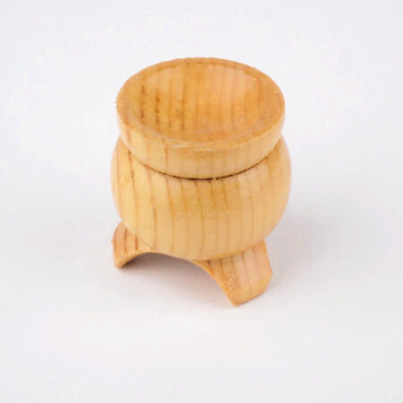 Kugelständer aus Holz Höhe ca. 40 mm für Edelsteine und Mineralien Edelsteine Heilsteine bei Wunderstein24