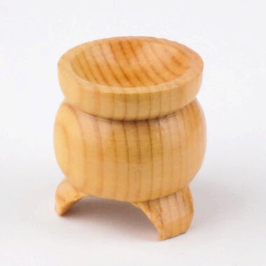 Kugelständer aus Holz Höhe ca. 40 mm für Edelsteine und Mineralien Edelsteine Heilsteine bei Wunderstein24