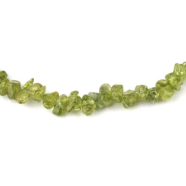 Olivin | Peridot Kette Länge ca. 45 cm mit Karabiner-Verschluss Edelsteine Heilsteine bei Wunderstein24