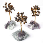 Rosenquarz Edelsteinbäumchen | Lebensbaum Höhe ca. 90 – 100 mm Edelsteine Heilsteine bei Wunderstein24