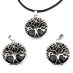 Schlangenkette 925 Sterling-Silber Länge 45 cm Edelsteine Heilsteine bei Wunderstein24