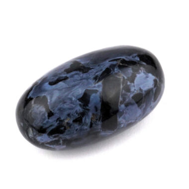 Pietersit blau Lingam | Handschmeichler aus Namibia in einzigartiger Qualität und Farbe Edelsteine Heilsteine bei Wunderstein24